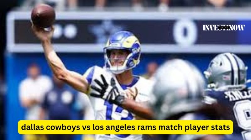 dallas cowboys vs los angeles rams match player stats